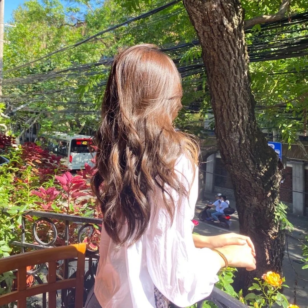 桃花灿烂